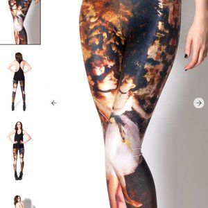 Blackmilk Degas Two Dancers Leggings
